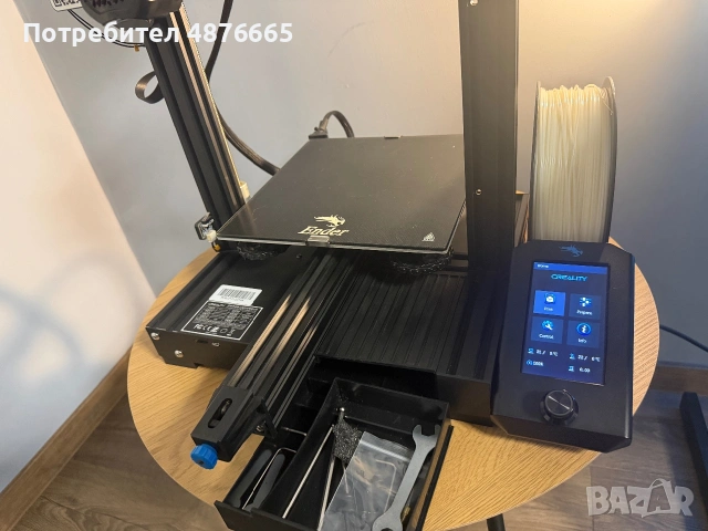 Creality ender 3 v-2 3d printer принтер 3Д , снимка 5 - Друга електроника - 55166229