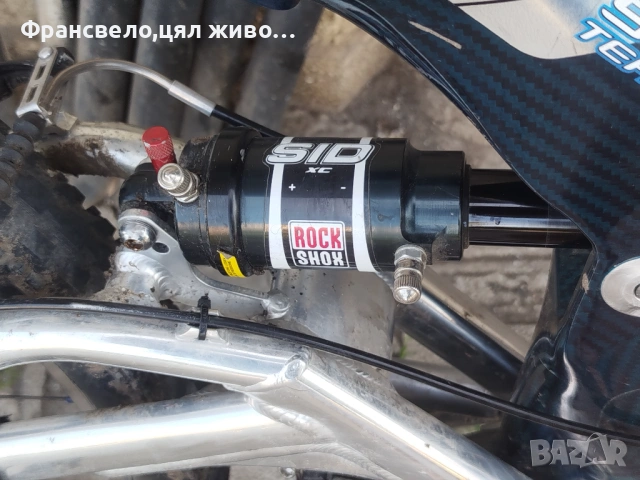 26 цола карбон велосипед колело размер 48, Scott, Shimano xtr, rock shox sid , снимка 9 - Велосипеди - 54824327