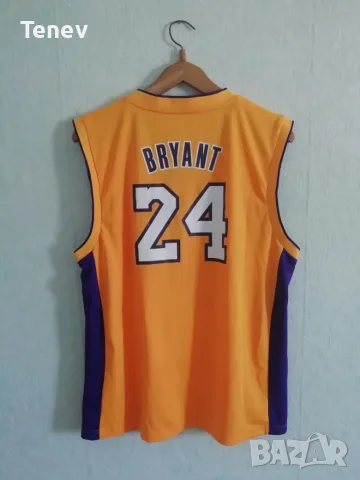 Los Angeles Lakers Kobe Bryant Adidas оригинален потник Коби Брайънт Лейкърс L