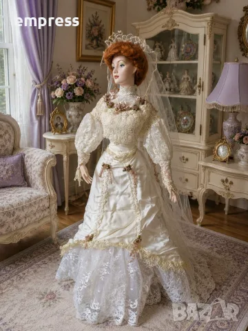 Порцеланова кукла Franklin Heirloom dolls, снимка 2 - Колекции - 55571341
