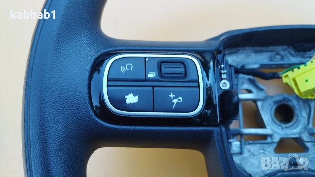 Mултифункционален кожен волан за автомобили Citroën 2016-2017г. Citroën C3 IIICitroën C3 Aircross, снимка 4 - Части - 55143273