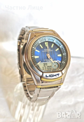 Много Рядък Модел на Мъжки Японски Часовник CASIO - AQ-180W