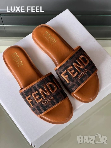 Fendi 💎Дамски Чехли 36-41н , снимка 2 - Чехли - 54403188