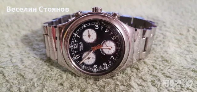 Рядък Swatch / Panda Reverse / Vintage 1995 Колекционерски, снимка 5 - Мъжки - 55598561