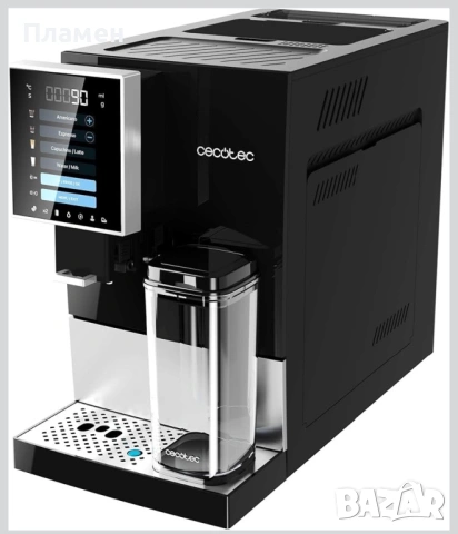 Кафеавтомат Cecotec Cremmaet Compactccino Black 19 Bar – Чисто нов само изпробван, снимка 2 - Кафемашини - 54734096