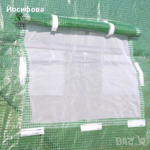 Градинска оранжерия 3x2x2 м с врата на панти , снимка 3 - Оранжерии - 54548401