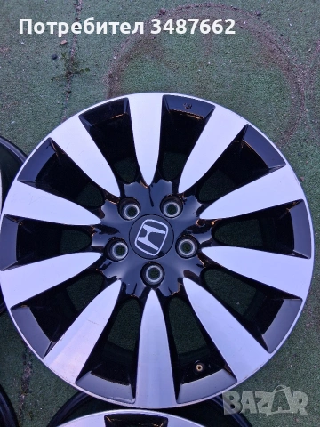 17цола оригинални за HONDA 7J×17 ет50 5×114.3 ц.64.1, снимка 6 - Гуми и джанти - 55060752