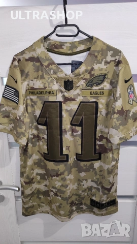 NFL Nike size M Wentz x Philadelphia Eagles Jersey, снимка 2 - Тениски - 54043957