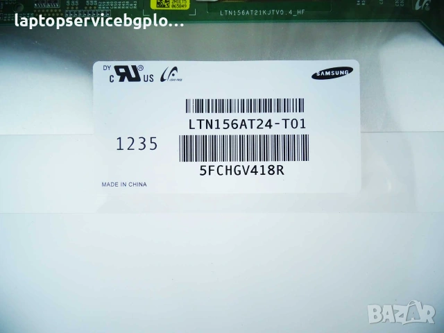 Матрица за лаптоп 15.6" LP156AT24-T01 LED Дипслей WXGAP+, гланц, снимка 3 - Части за лаптопи - 55183652