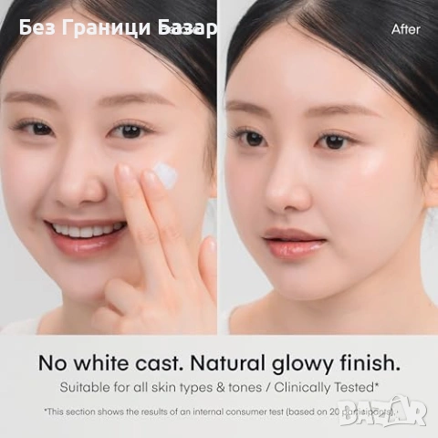Нов Terez & Honor SPF 50 хидратиращ слънцезащитен крем за лице UVA UVB водоустойчив, снимка 6 - Козметика за лице - 54416000