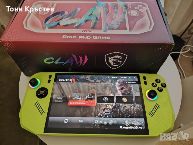 Конзола MSI CLAW A8 Z2, снимка 2 - Други игри и конзоли - 55239834