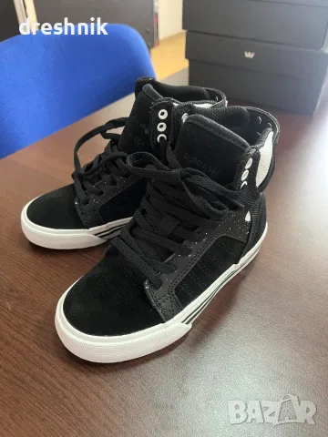 Оригинални високи кецове Supra Skytop Chad Muska, снимка 3 - Детски обувки - 55377594
