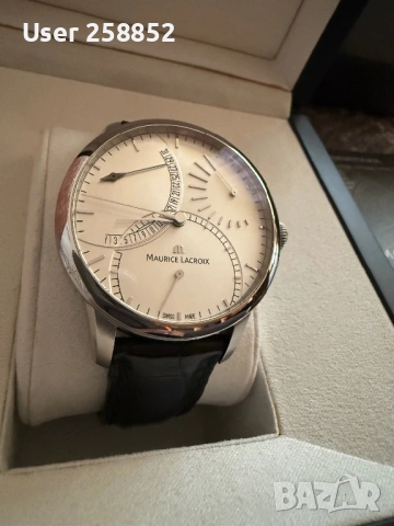 Продавам Maurice Lacroix Masterpiece Retrograde, снимка 4 - Мъжки - 54795060