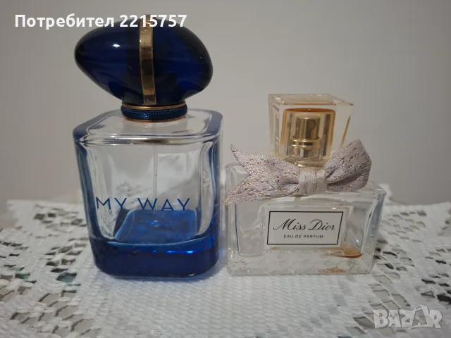 Празни шишета от ориг.парфюми., снимка 2 - Дамски парфюми - 46449204