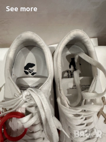 OFF-WHITE Low Top cloth Trainers Унисекс 41, снимка 12 - Спортни обувки - 54208653