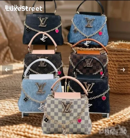 Louis VUITTON 🤍Дамски Чанти , снимка 2 - Чанти - 55342426