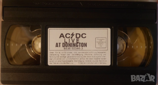 Видео касети VHS AC/DC, Alice Cooper, Beatles, Bonfire, цени в обявата, снимка 3 - Плейъри, домашно кино, прожектори - 55245037