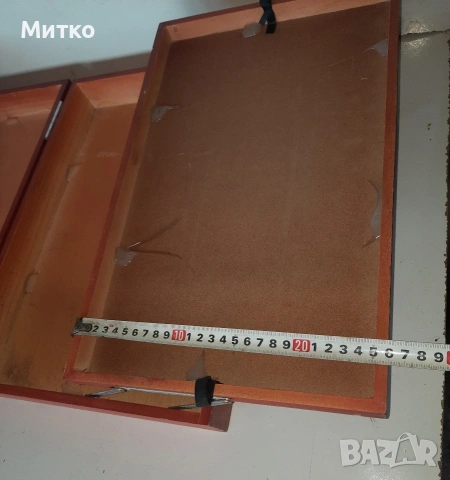 Дървено куфарче с отваряеми табли вътре, снимка 14 - Други стоки за дома - 55156578