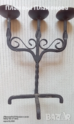 СВЕЩНИК ковано желязо