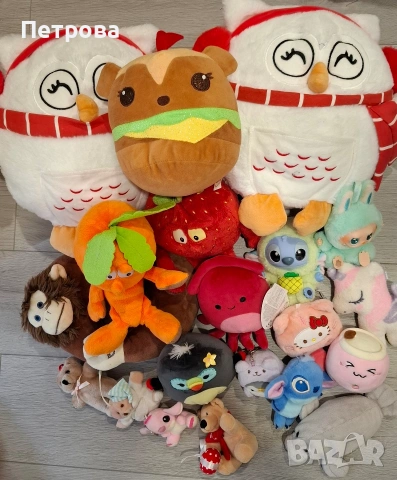 Колекция от плюшени играчки в отлично състояние 