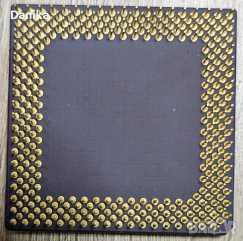 Работещ ретро процесор AMD K6-2/266 MHz Socket Super 7, снимка 3 - Процесори - 54383259