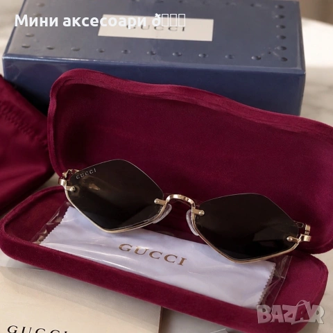 Gucci слънчеви очила, снимка 2 - Слънчеви и диоптрични очила - 55071611