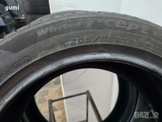 2бр зимни гуми 205/55/17 HANKOOK  L05802 , снимка 4 - Гуми и джанти - 54707222