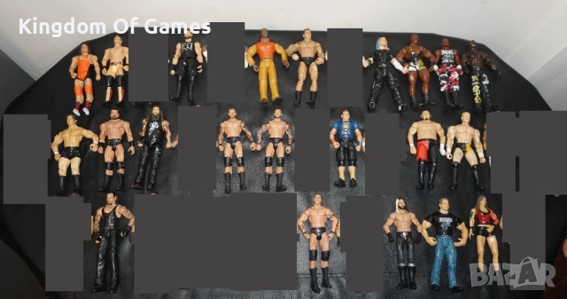 Кеч Фигури Lita/Test/D-Von Dudley ELITE/Samoa Joe/The Undertaker/Shane Douglas/The Miz/Seth Rollin