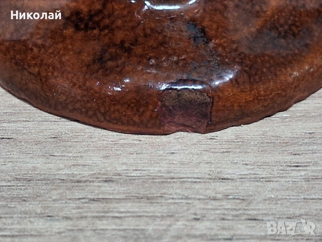 Стара Съветска Керамична Фигура Старец Рибар Гжел Артел, снимка 9 - Антикварни и старинни предмети - 54387705