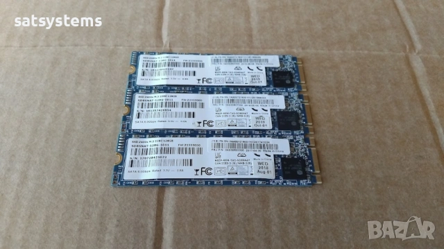 3 броя SSD SanDisk Z400s M.2 2280 128GB SD8SNAT-128G-1011 SATA 6.0Gbps, снимка 2 - Твърди дискове - 47864703