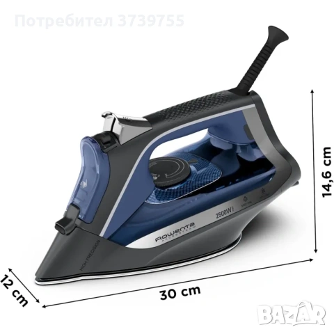 Парна ютия Rowenta Access Steam DW4301 2500W , снимка 6 - Ютии - 54684813