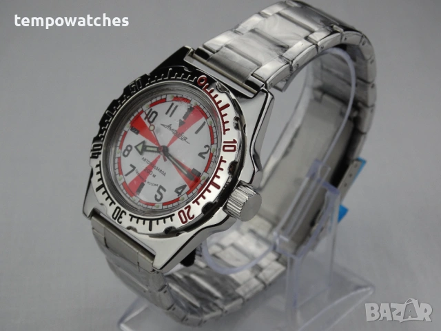 ВОСТОК АМФИБИЯ АВТОМАТИЧЕН-“RADIO ROOM” ref: 110750, снимка 5 - Мъжки - 54129556