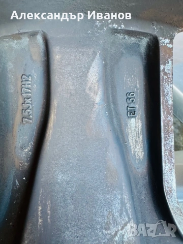 Оригинални джанти за Audi Et56 7,5j 17-ки, снимка 3 - Гуми и джанти - 54723154