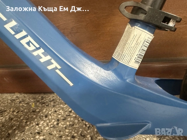 LORELLI Emotion Баланс колело без педали LIGHT AIR BLUE, снимка 2 - Детски велосипеди, триколки и коли - 54937060