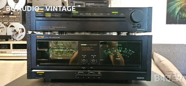 Onkyo P-308, M-508 предусилвател и крайно стъпало