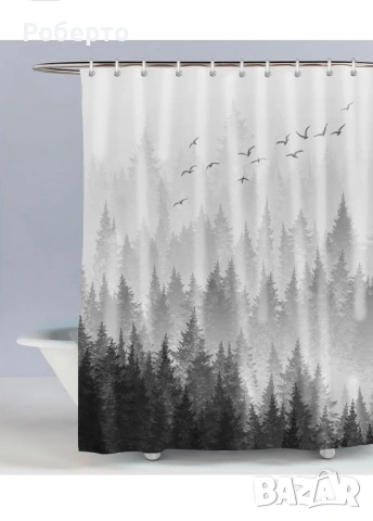 Завеса за баня 180х180см