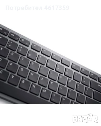 Клавиатура Dell KB700 Multi-Device Bluetooth Keyboard - US International (QWERTY), снимка 3 - Клавиатури и мишки - 54603331