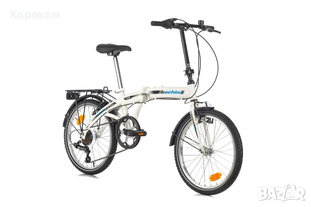 Като нов сгъваем велосипед Bachini Folding 20 сгъваемо колело Shimano