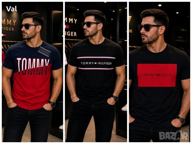 👕 PREMIUM QUALITY | Tommy Hilfiger & Emporio Armani – 3 МОДЕЛА