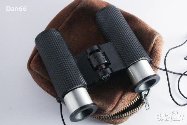 Carl Zeiss Jena 6x18 Бинокъл DDR джобен бинокъл оригинален калъф, снимка 6 - Екипировка - 54441922