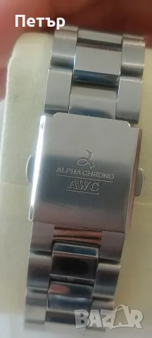 Мъжки хронограф Alpha Chrono AWC by Alexander Phillip (0100/5000), снимка 3 - Мъжки - 55450000