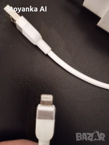 Дата usb кабел за iPhone+адаптер , снимка 2 - Резервни части за телефони - 54011013