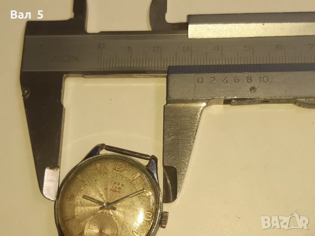 Швейцарски ръчен мъжки часовник ISOMAX , ИЗОМАКС, снимка 5 - Антикварни и старинни предмети - 54040072