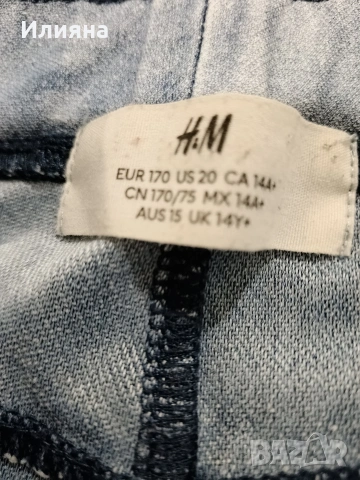 H&M еластичен панталон 158/164, снимка 5 - Детски панталони и дънки - 54608384