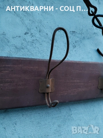 Соц Стара Дървена Закачалка. НОМЕР 724., снимка 6 - Антикварни и старинни предмети - 54348109