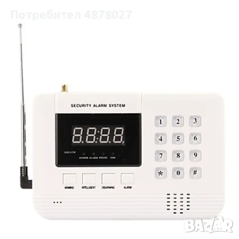 Алармена система с 99 безжични зони PSTN за мобилен и стационарен телефон
