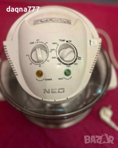 Халогенна фурна-скара NEO 1200-1400W, обем 12л, снимка 13 - Кухненски роботи - 54663528