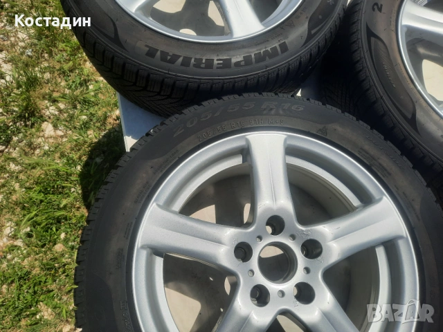 Лети джанти Enzo 16 цола 7J ET 40 5x112  VW Golf Passat Caddy, снимка 7 - Гуми и джанти - 54877945