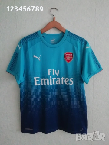 Arsenal Ozil Puma оригинална тениска фланелка Арсенал Йозил екип, снимка 2 - Тениски - 53271069