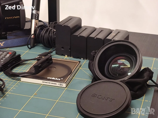 Видео камера Sony HXR-NX3 голям комплект., снимка 2 - Камери - 54979137